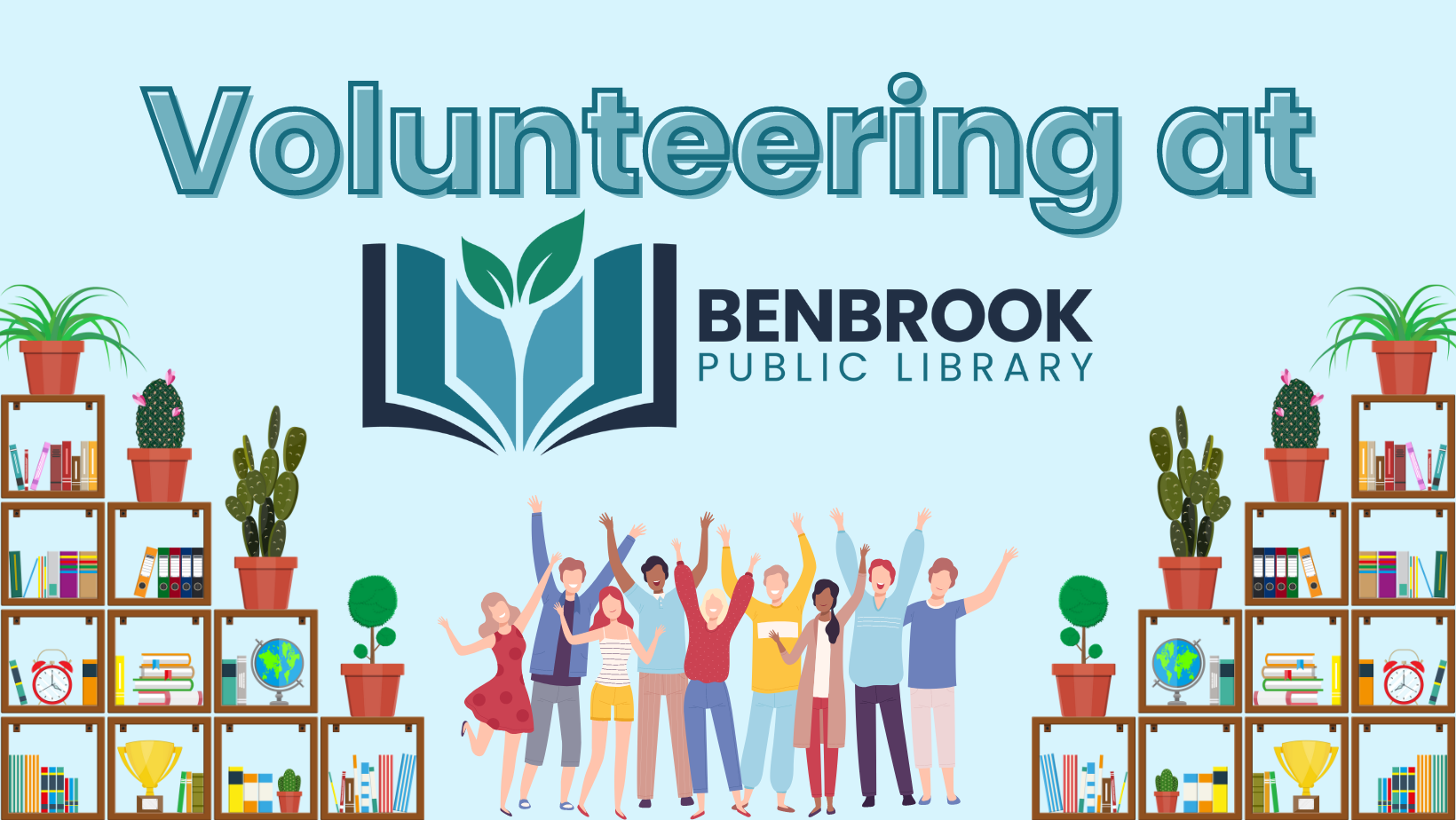 Volunteering Benbrook Public Library